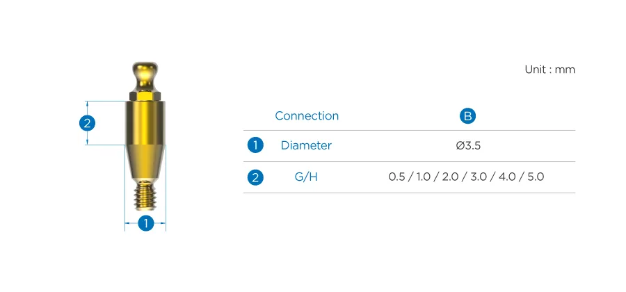 Ball Abutment - Image 2
